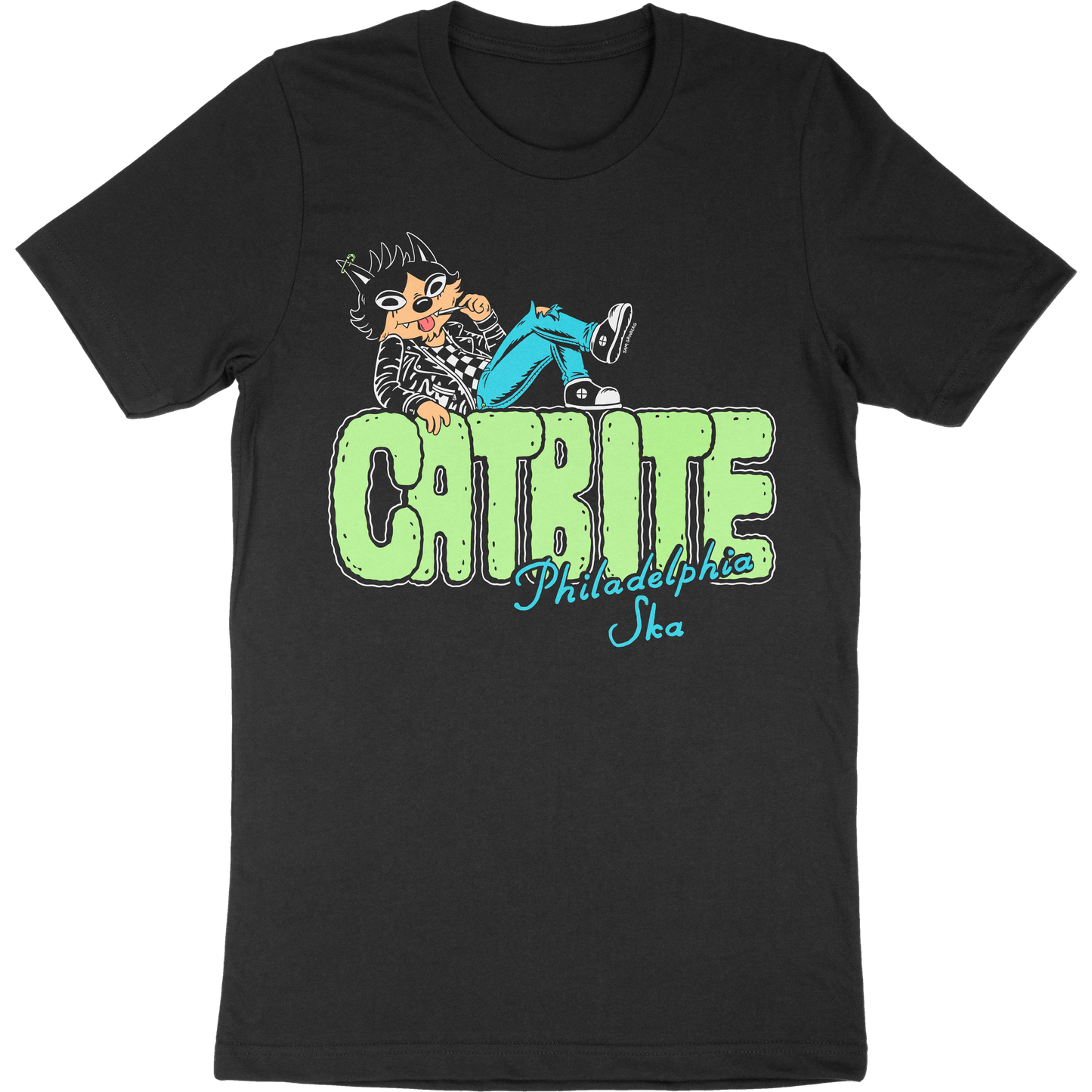 Cool Cat 2.0 Black Tee