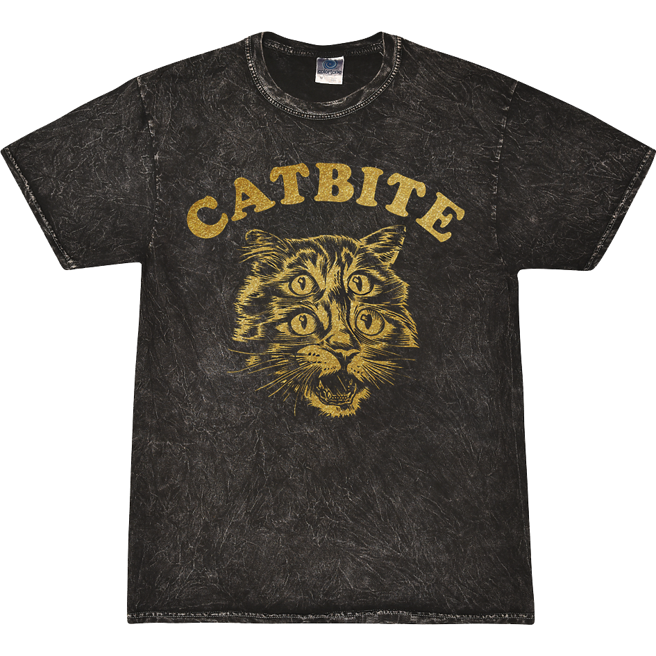 Four Eyed Cat Mineral Wash Tee