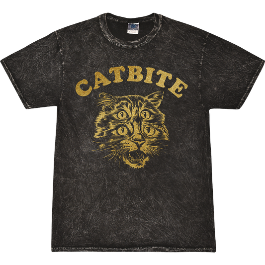 Four Eyed Cat Mineral Wash Tee